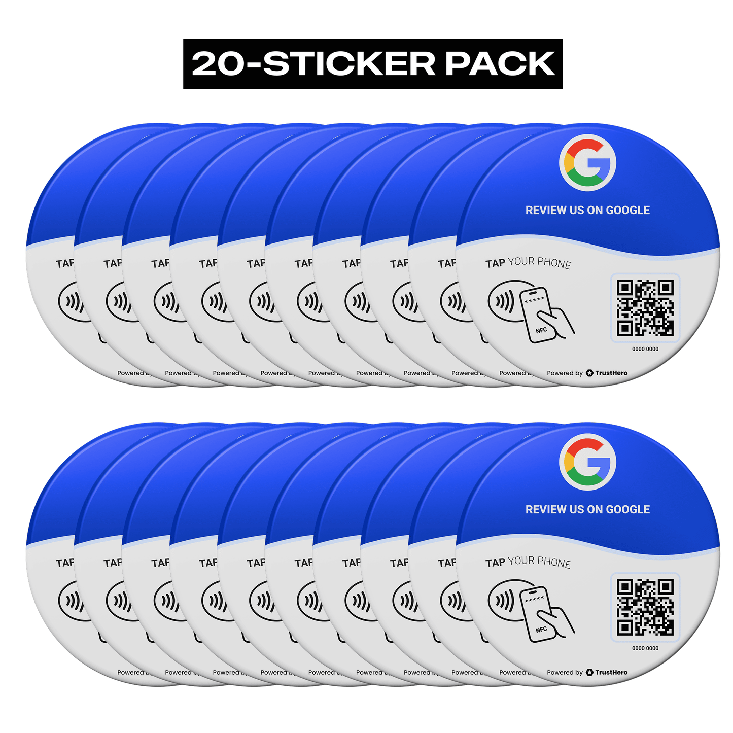 Google Review Table Sticker