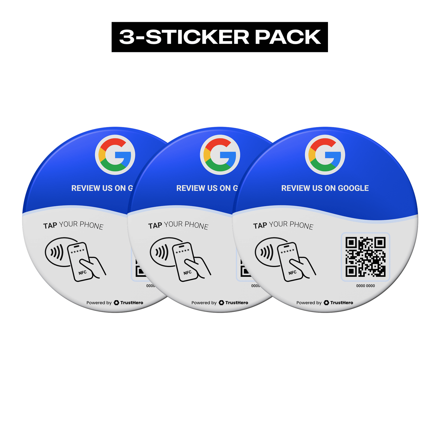 Google Review Table Sticker