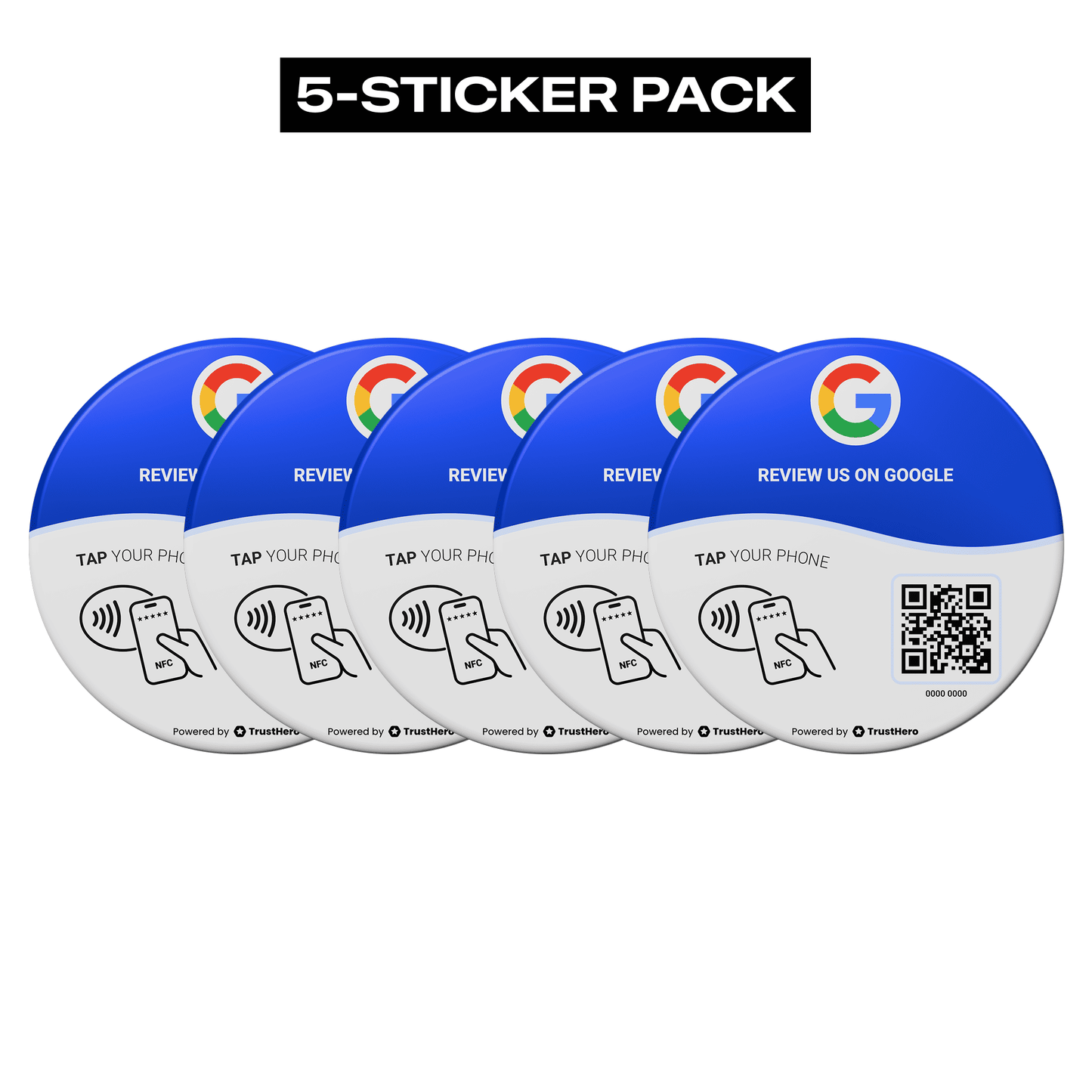 Google Review Table Sticker