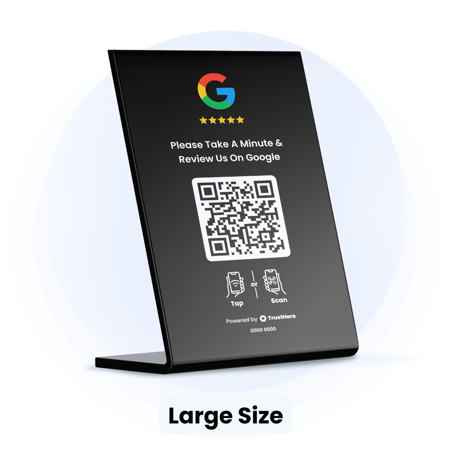 Google Review Stand (Large)