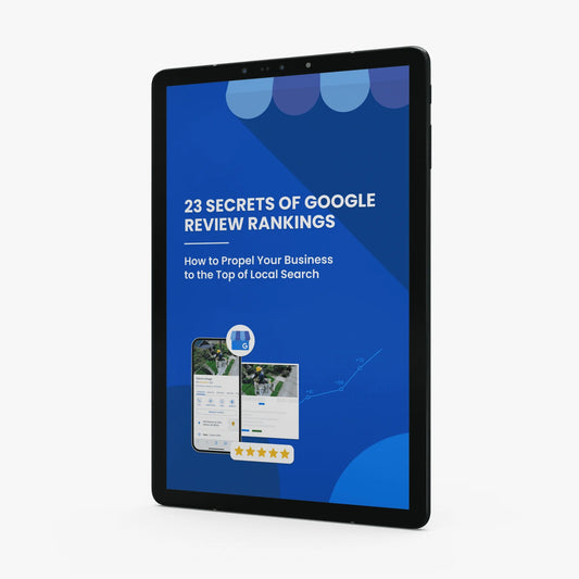 FREE GIFT 🎁: 23 Secrets of Google Review Rankings [eBook] - TrustHero