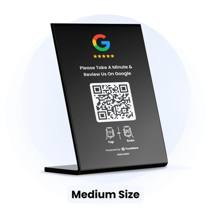 Google Review Stand