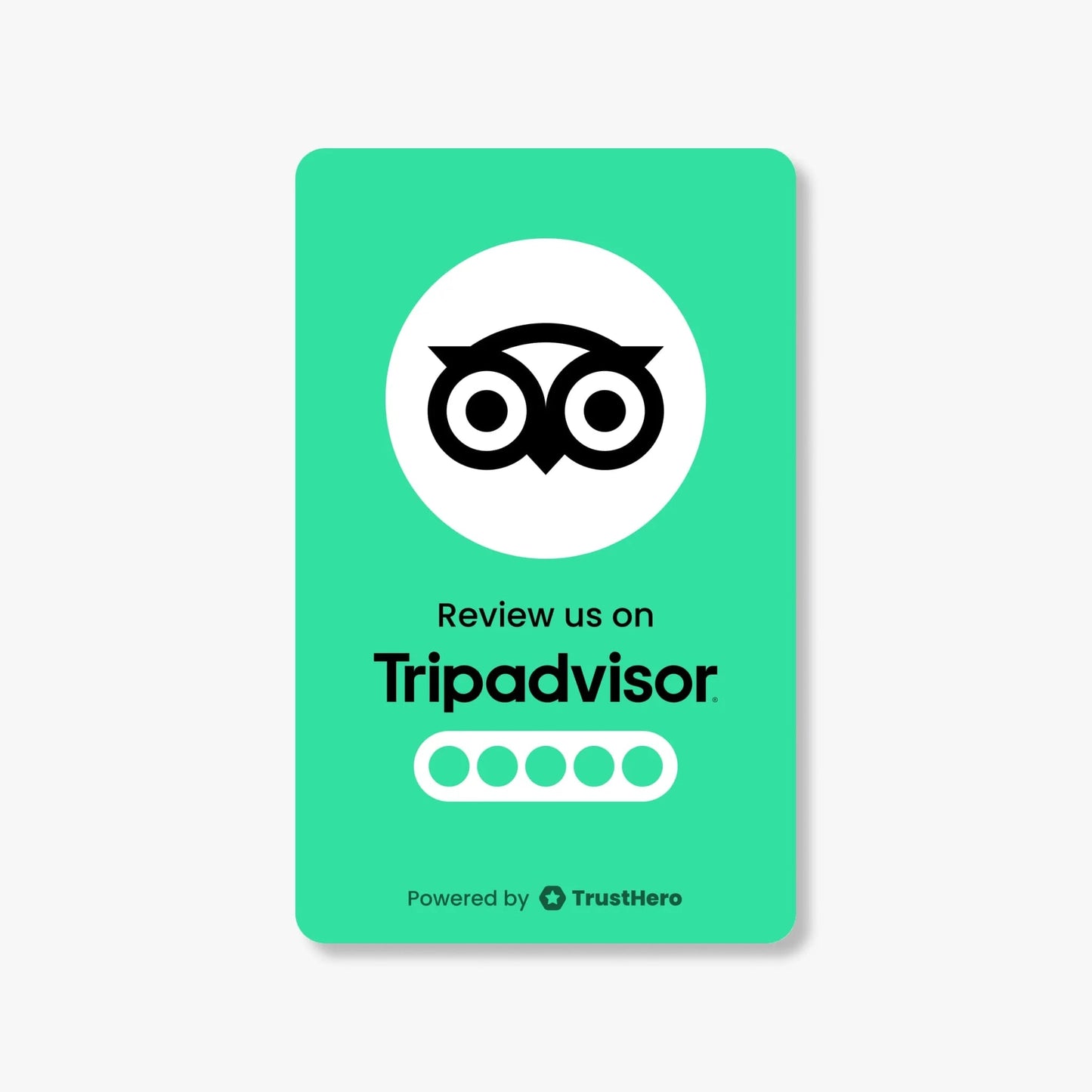 TrustHero Tripadvisor Reviews Card - TrustHero